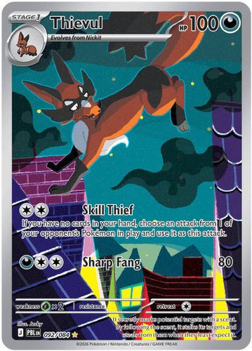 |ME05|[PBL-092/084](GR) Thievul {Holo}