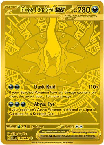 |ME05|[PBL-120/084](MHR) Mega Darkrai ex {Holo}