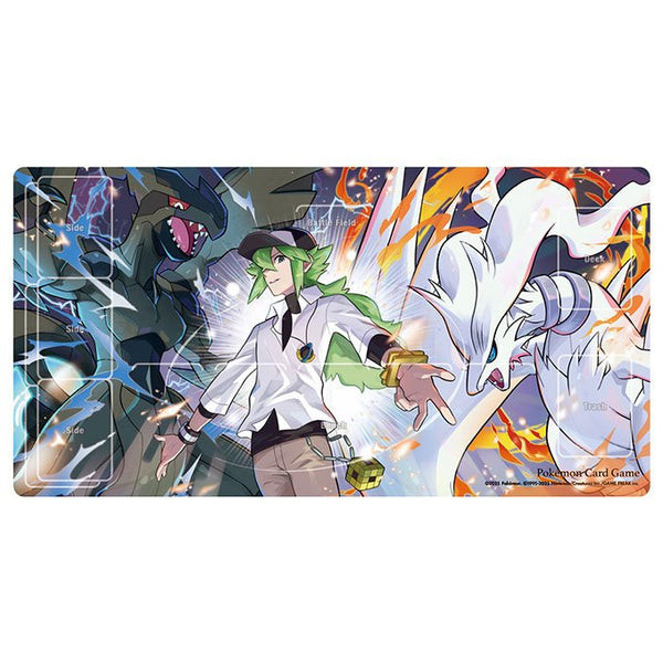 Pokemon Center Playmat - N, Zekrom and Reshiram (9426174) (Japanese Size)