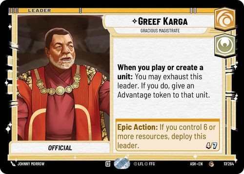 [08-ASH-EN-0017](C) Greef Karga - Gracious Magistrate
