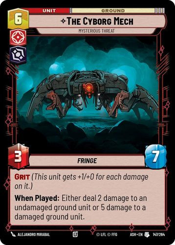 [08-ASH-EN-0147](U) The Cyborg Mech - Mysterious Threat