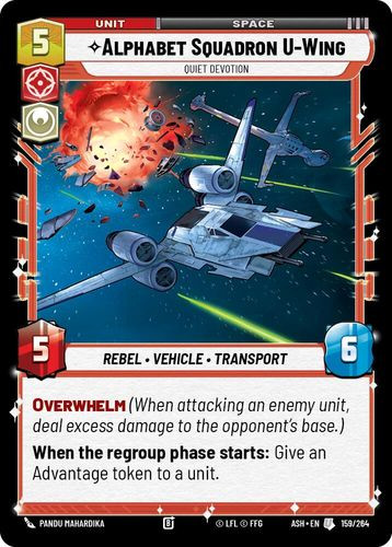 [08-ASH-EN-0159](U) Alphabet Squadron U-Wing - Quiet Devotion