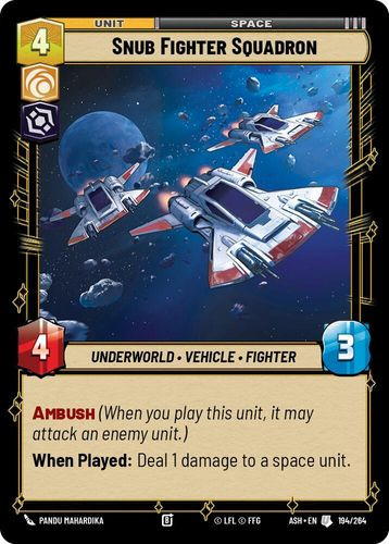 [08-ASH-EN-0194](U) Snub Fighter Squadron