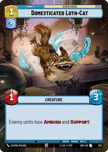 [08-ASH-EN-0332](U) Domesticated Loth-Cat (Hyperspace)