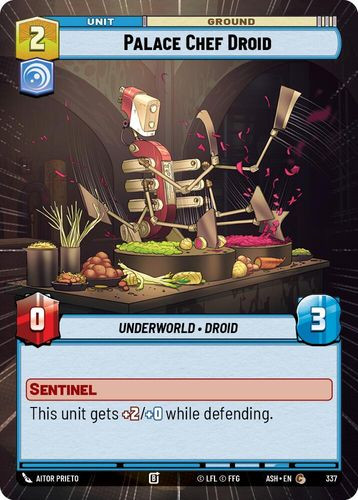 [08-ASH-EN-0337](C) Palace Chef Droid (Hyperspace)