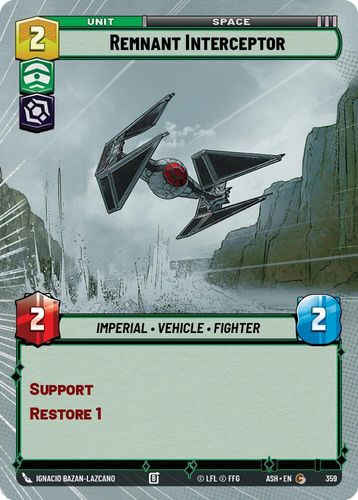 [08-ASH-EN-0359](C) Remnant Interceptor (Hyperspace)