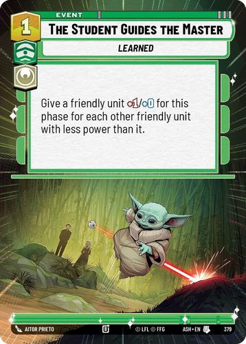 [08-ASH-EN-0379](U) The Student Guides the Master (Hyperspace)