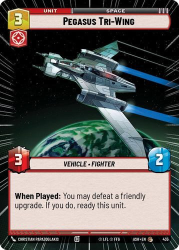 [08-ASH-EN-0435](C) Pegasus Tri-Wing (Hyperspace)