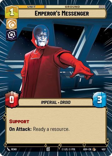 [08-ASH-EN-0453](C) Emperor's Messenger (Hyperspace)