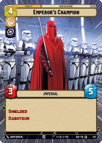 [08-ASH-EN-0457](C) Emperor's Champion (Hyperspace)