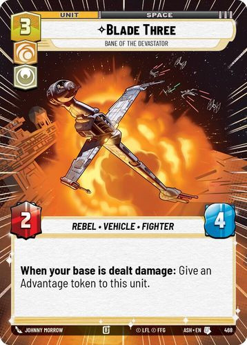 [08-ASH-EN-0468](U) Blade Three - Bane of the Devastator (Hyperspace)