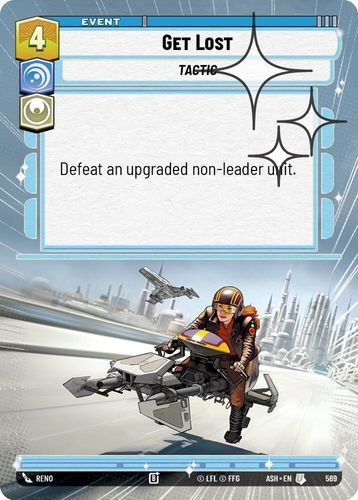 [08-ASH-EN-0569](U) Get Lost (Hyperspace) (Foil)