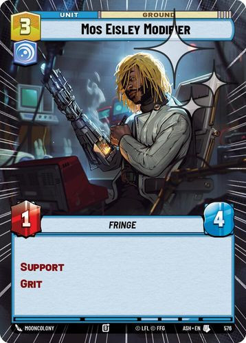 [08-ASH-EN-0576](U) Mos Eisley Modifier (Hyperspace) (Foil)