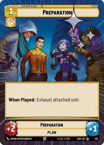 [08-ASH-EN-0730](C) Preparation (Hyperspace) (Foil)