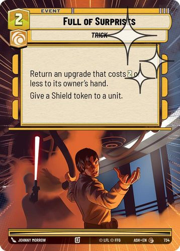 [08-ASH-EN-0734](C) Full of Surprises (Hyperspace) (Foil)