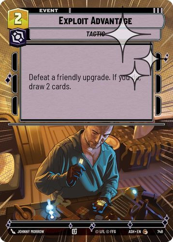 [08-ASH-EN-0748](C) Exploit Advantage (Hyperspace) (Foil)