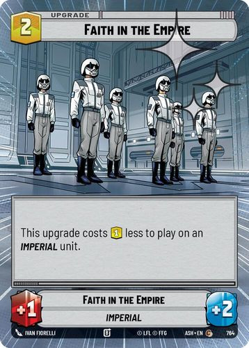 [08-ASH-EN-0764](C) Faith in the Empire (Hyperspace) (Foil)