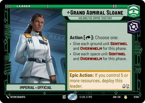 [08-ASH-EN-0007](R) Grand Admiral Sloane - Holding the Empire Together