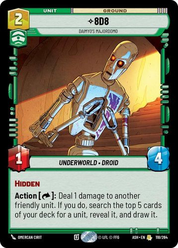 [08-ASH-EN-0118](R) 8D8 - Daimyo's Majordomo