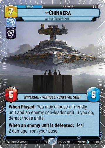 [08-ASH-EN-0316](L) Chimaera - A Frightening Reality (Hyperspace)