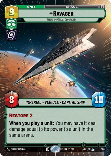 [08-ASH-EN-0366](L) Ravager - Final Imperial Command (Hyperspace)