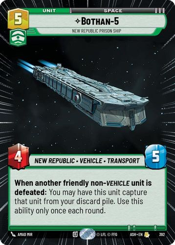 [08-ASH-EN-0392](R) Bothan-5 - New Republic Prison Ship (Hyperspace)