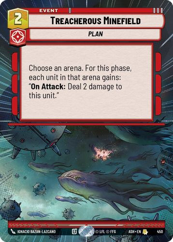 [08-ASH-EN-0450](R) Treacherous Minefield (Hyperspace)