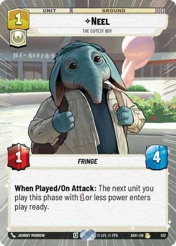 [08-ASH-EN-0512](R) Neel - The Cutest Boy (Hyperspace)