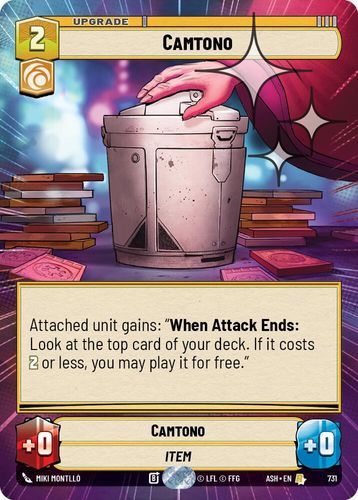 [08-ASH-EN-0731](R) Camtono (Hyperspace) (Foil)