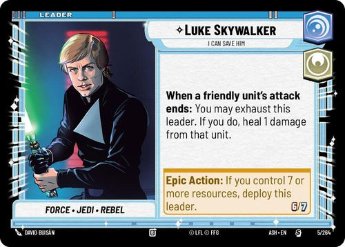 [08-ASH-EN-0005](S) Luke Skywalker - I Can Save Him