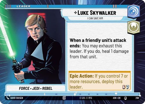 [08-ASH-EN-0269](S) Luke Skywalker - I Can Save Him (Hyperspace)