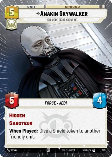 [08-ASH-EN-0519](S) Anakin Skywalker - You Were Right About Me (Hyperspace)