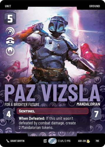 [08-ASH-EN-0785](R) Paz Vizsla - For a Brighter Future (Prestige)