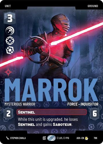 [08-ASH-EN-0786](R) Marrok - Mysterious Warrior (Prestige)