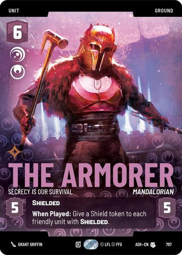 [08-ASH-EN-0797](U) The Armorer - Secrecy is Our Survival (Prestige)