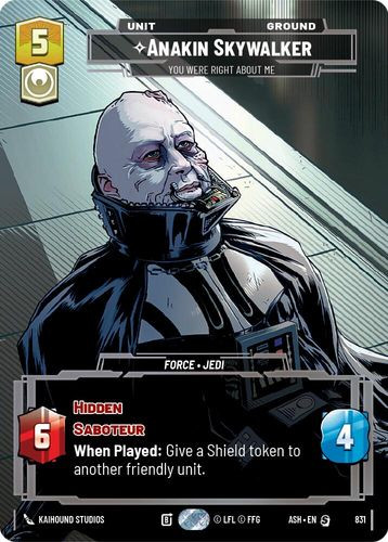 [08-ASH-EN-0831](S) Anakin Skywalker - You Were Right About Me (Prestige)