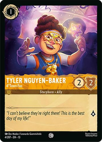 [LOR13-004/207](C) Tyler Nguyen-Baker - 4 Town Fan