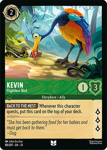 [LOR13-088/207](U) Kevin - Flightless Bird