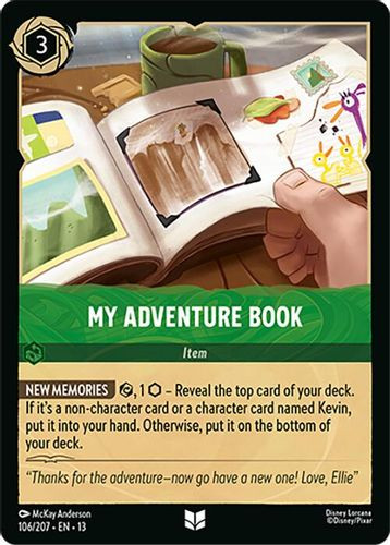 [LOR13-106/207](U) My Adventure Book