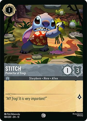 [LOR13-180/207](C) Stitch - Protector of Frogs