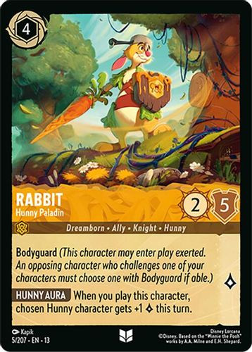 [LOR13-005/207](U) Rabbit - Hunny Paladin (Foil)