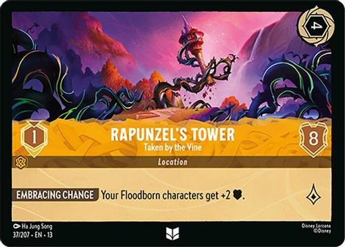 [LOR13-037/207](U) Rapunzel's Tower - Taken by the Vine (Foil)