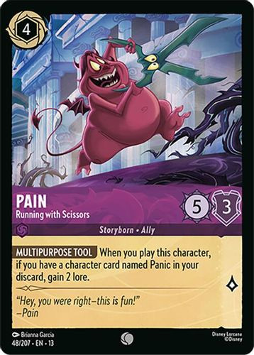 [LOR13-048/207](C) Pain - Running with Scissors (Foil)