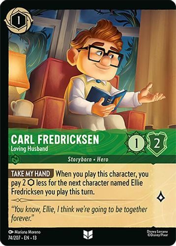 [LOR13-074/207](U) Carl Fredricksen - Loving Husband (Foil)