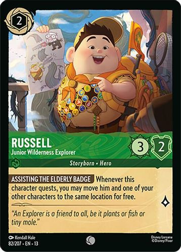 [LOR13-082/207](C) Russell - Junior Wilderness Explorer (Foil)