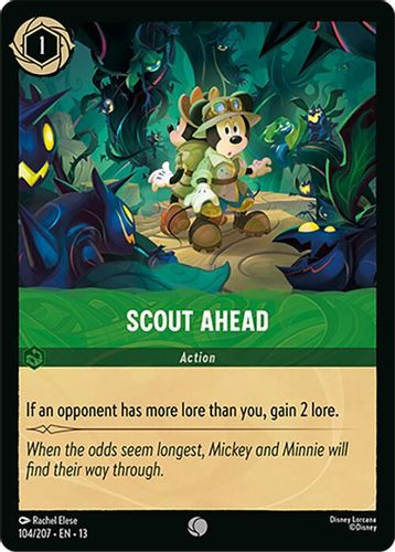 [LOR13-104/207](C) Scout Ahead (Foil)