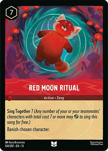 [LOR13-134/207](U) Red Moon Ritual (Foil)