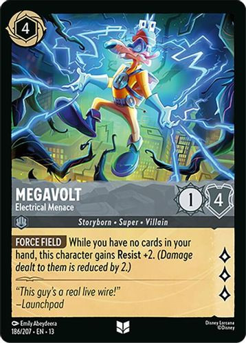 [LOR13-186/207](U) Megavolt - Electrical Menace (Foil)