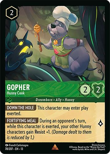 [LOR13-078/207](R) Gopher - Hunny Cook