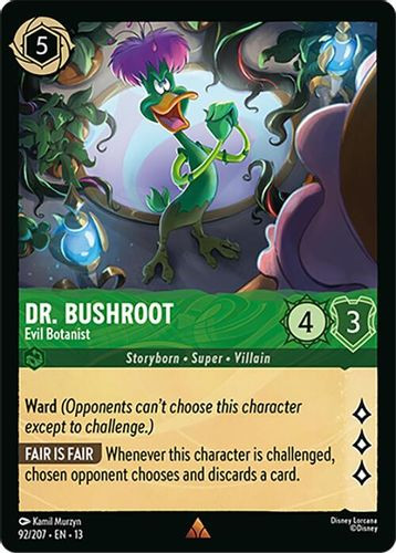 [LOR13-092/207](R) Dr. Bushroot - Evil Botanist